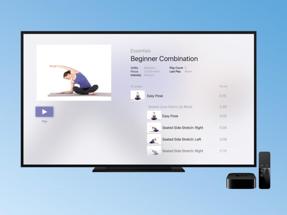 best apple tv apps yoga studio