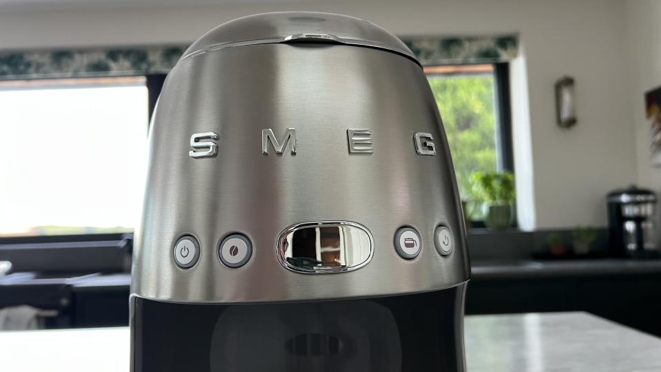 Smeg coffee machine control buttons