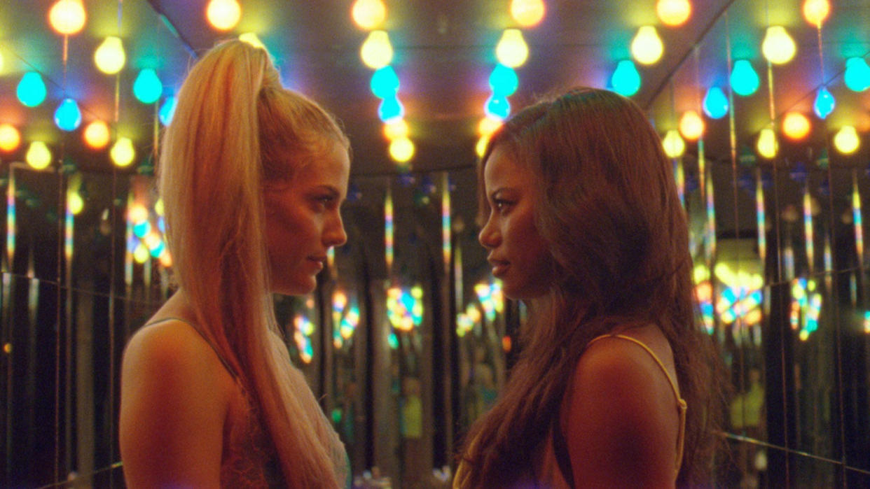 Riley Keough and Taylour Paige in "Zola." (Photo: Sundance Institute)