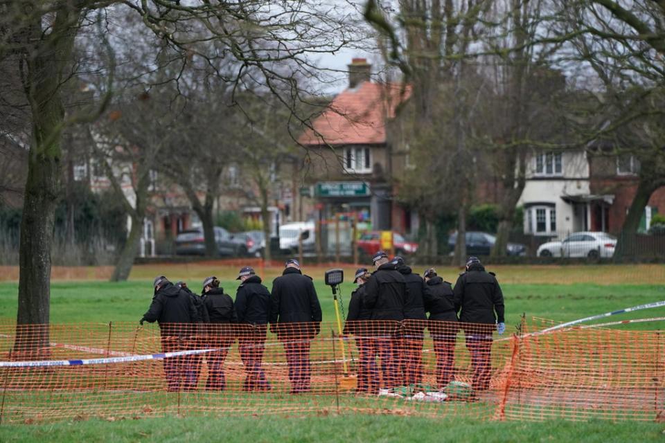 Ashburton Park stabbing (Kirsty O’Connor/PA) (PA Wire)