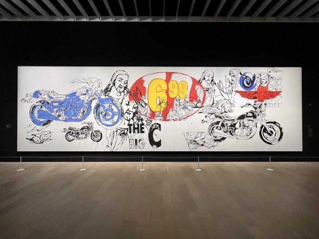 Andy Warhol KYOTO 展示会ポスター (花) A3-