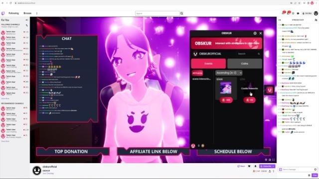 Obskur's Character Creator and marketplace streamlines VTubing