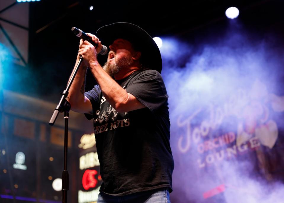 Colt Ford was performing at a concert in Arizona when he had a medical emergency. Getty Images