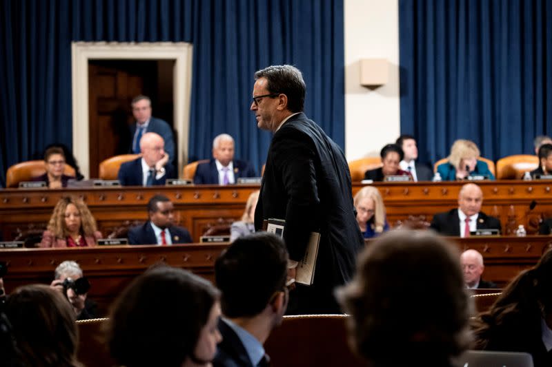 House Judiciary Committee holds evidentiary hearing on Trump impeachment inquiry on Capitol Hill in Washington