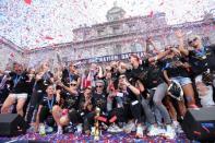 Soccer: Womens World Cup Champions-Parade