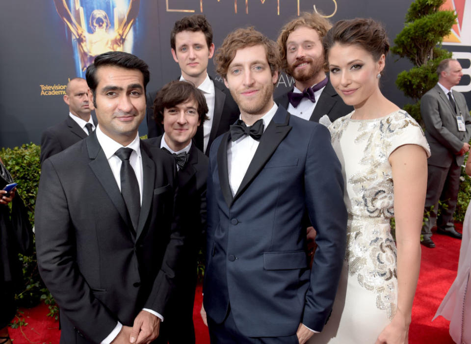 The cast of "Silicon Valley"