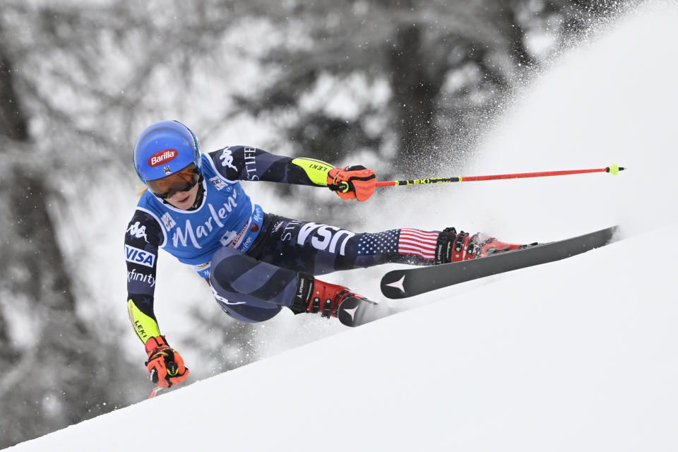 Mikaela Shiffrin is the winningest female skier in World Cup history. (Photo by Alain Grosclaude/Agence Zoom/Getty Images)