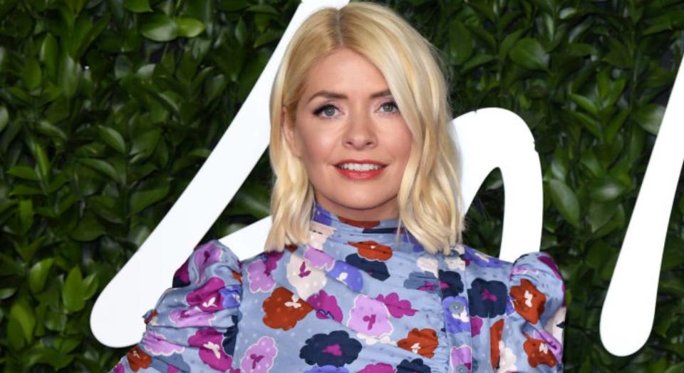 Holly Willoughby wore a Ghost dress on This Morning (Getty Images)