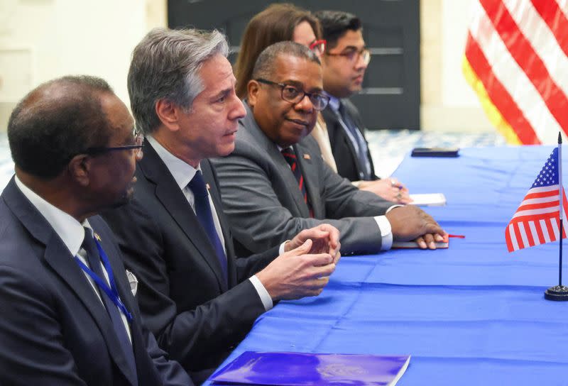 U.S. Secretary of State Antony Blinken visits Jamaica