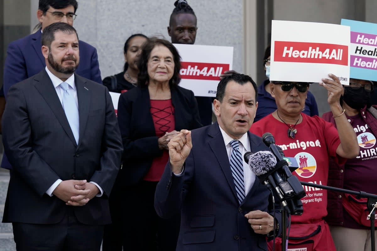 California-Immigrant Health Care (Copyright 2022 The Associated Press. All rights reserved)