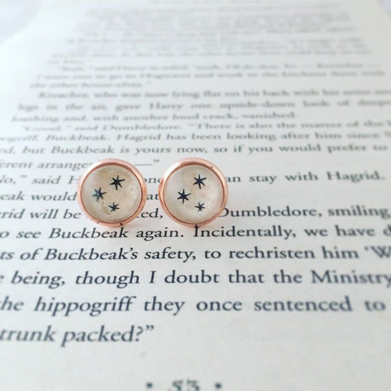 'Harry Potter' Chapter Stars Earrings