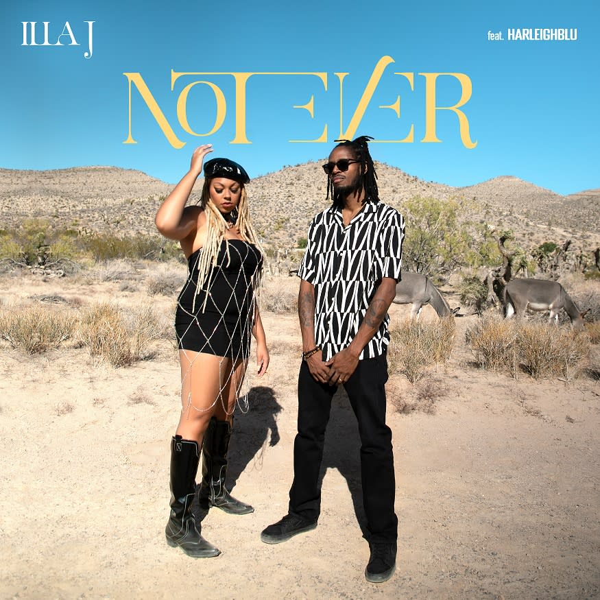 Illa J "Not Ever" Cover Artwork