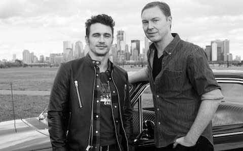 James Franco and Stuart Vevers