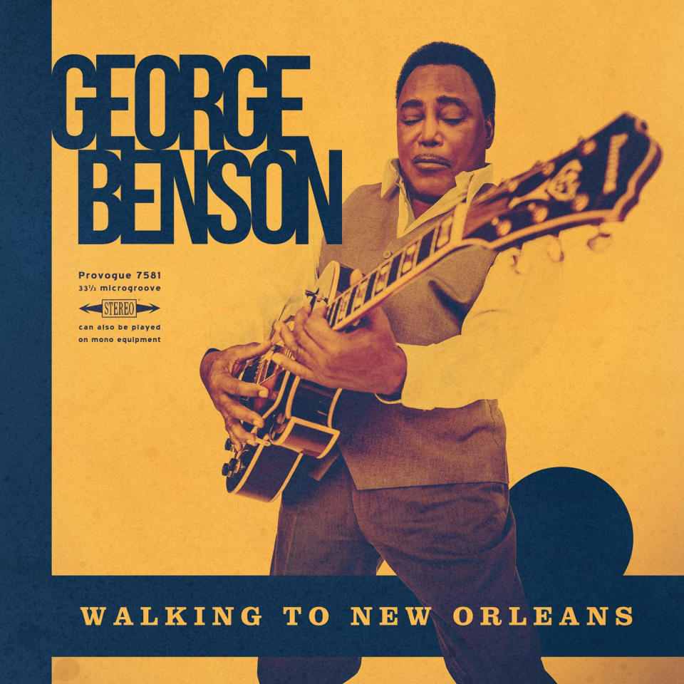 George Benson 'Walking to New Orleans' album artwork