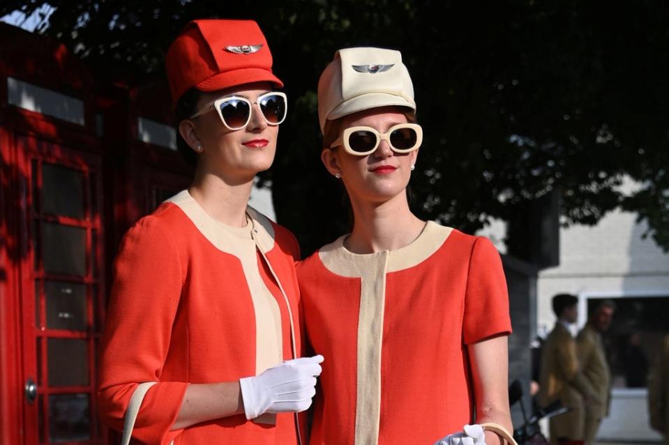 The Goodwood Revival was like stepping back in time.  (REUTERS)