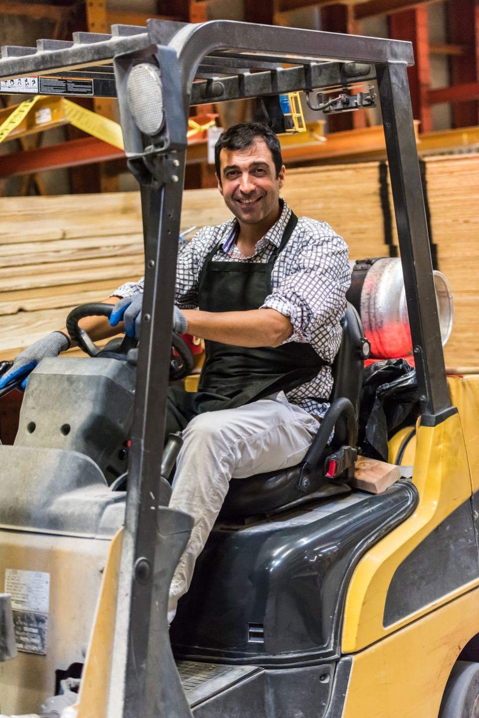 Florida Man Tired of Walking Steals Forklift