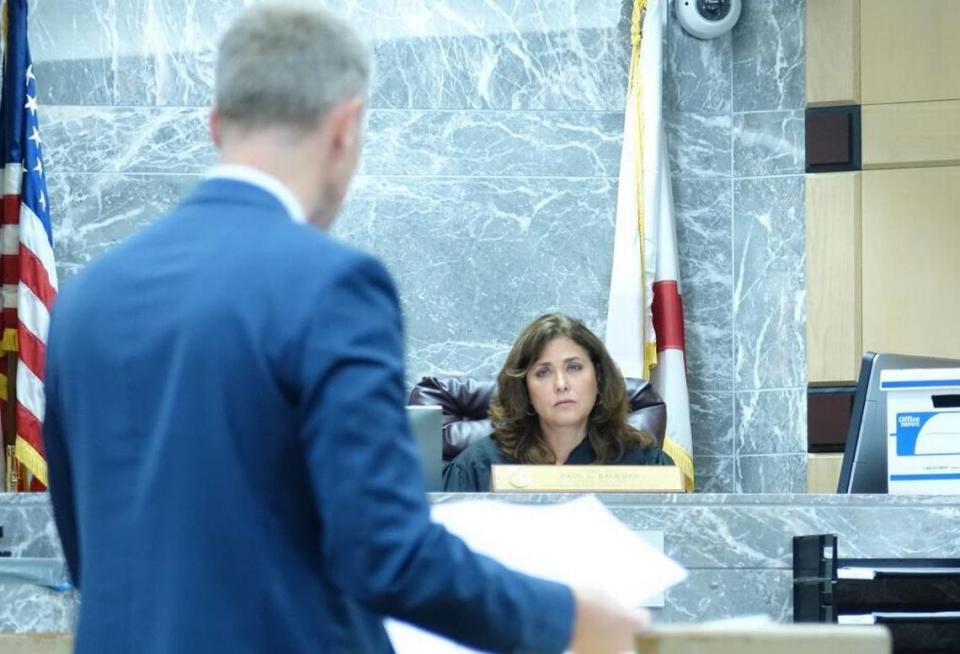 Miami-Dade Circuit Judge Ellen Sue Venzer, pictured here in 2017, sentenced Alexis Facey to five years in state prison, to be followed by one year of community control and five years of probation.