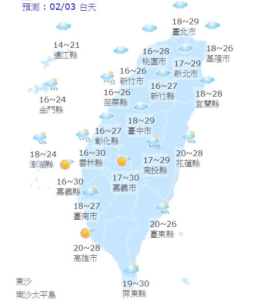 (取自氣象局網站)