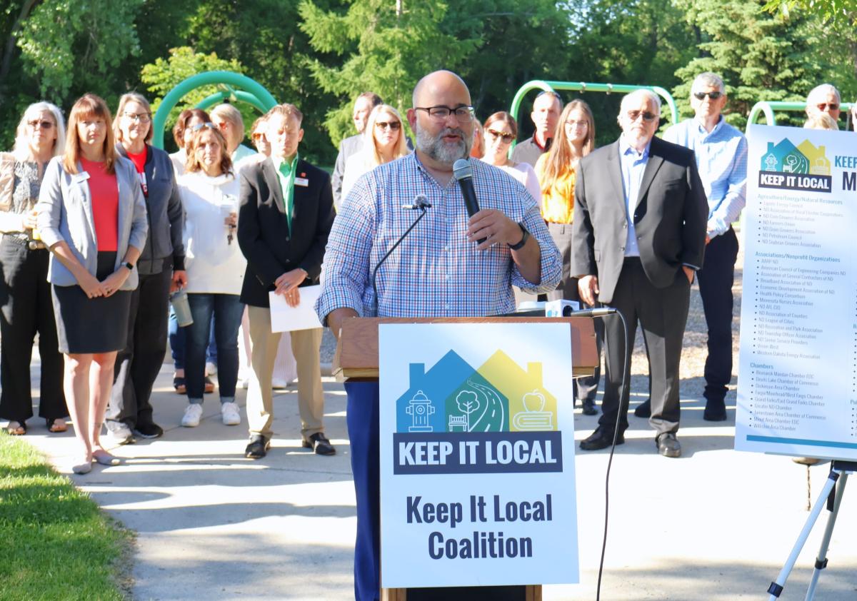 Coalition against vote on property tax calls on voters to “keep it local”