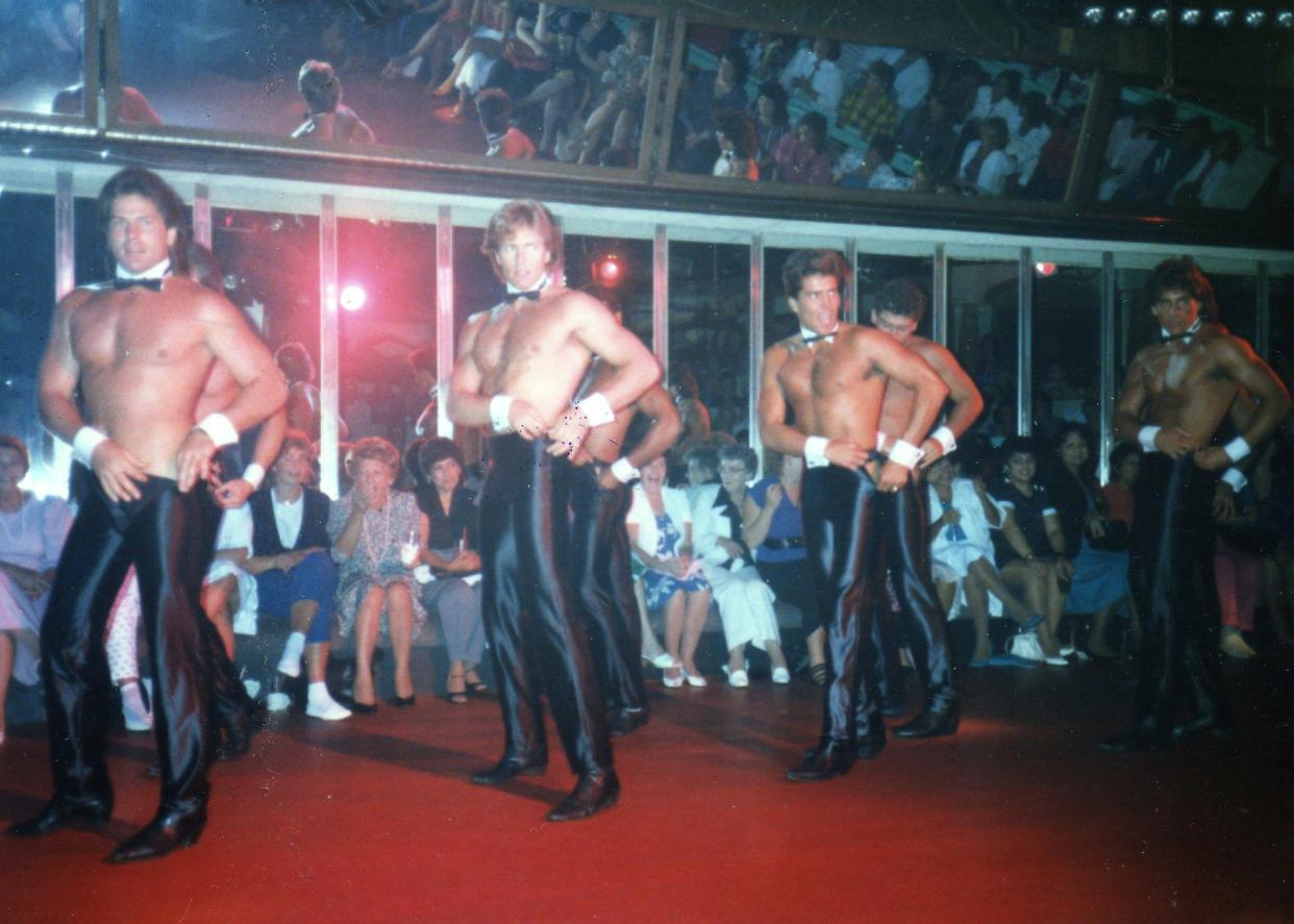 The concept of a male striptease was a new one when Chippendales was founded. (Photo: A&E)