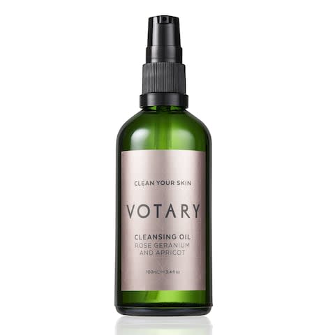 Votary Rose, Geranium and Apricot Cleansing Oil, £45