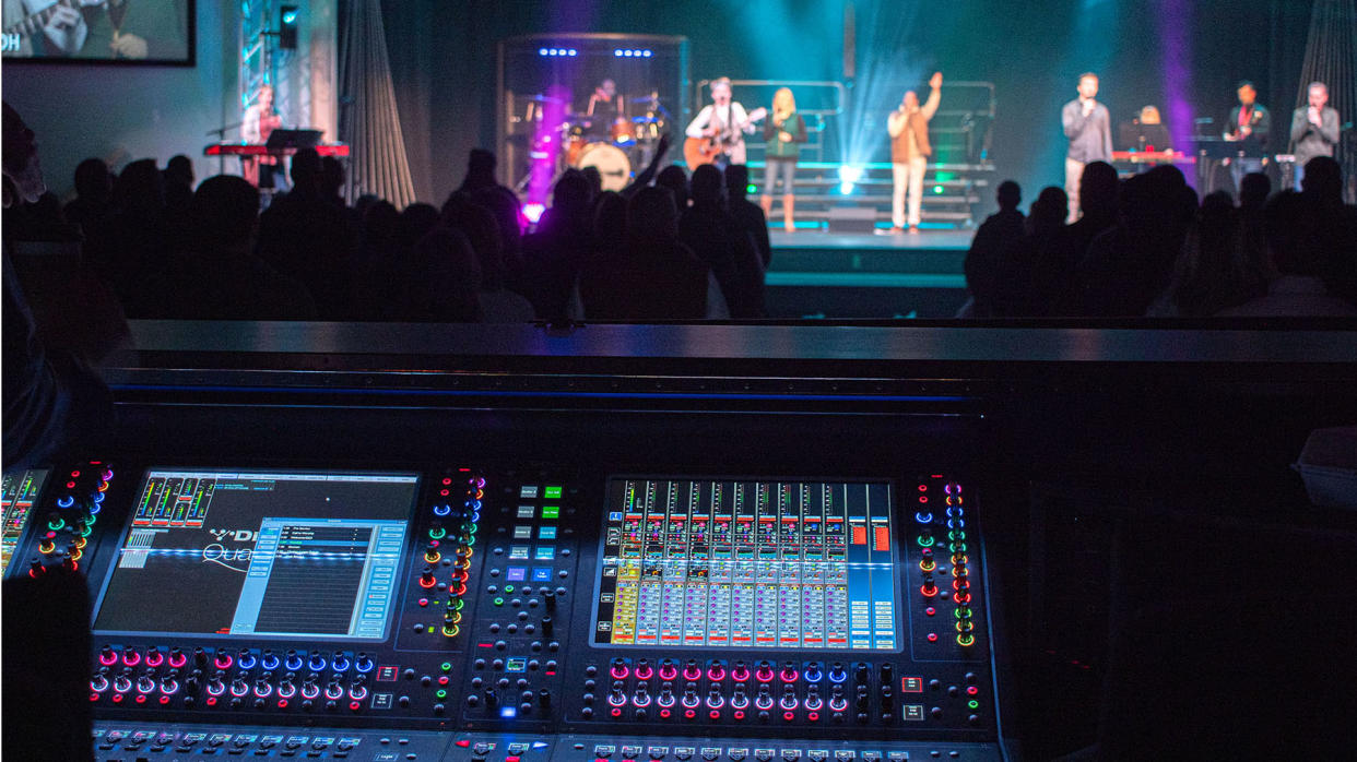  Christ Wesleyan Church now has a DiGiCo Quantum338 at front of house. 