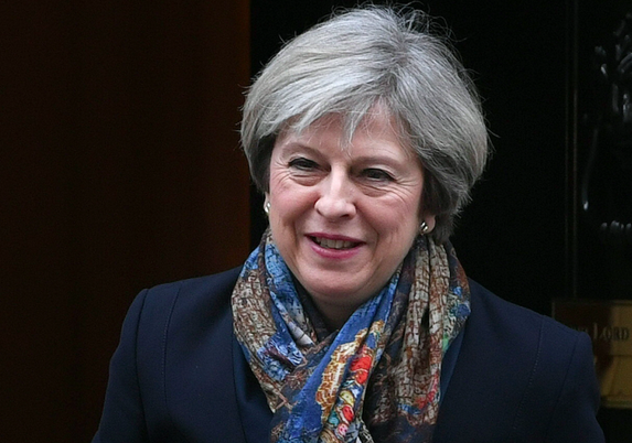 Mrs May had denied that she would call an election before the next scheduled poll in 2020. Photo: PA