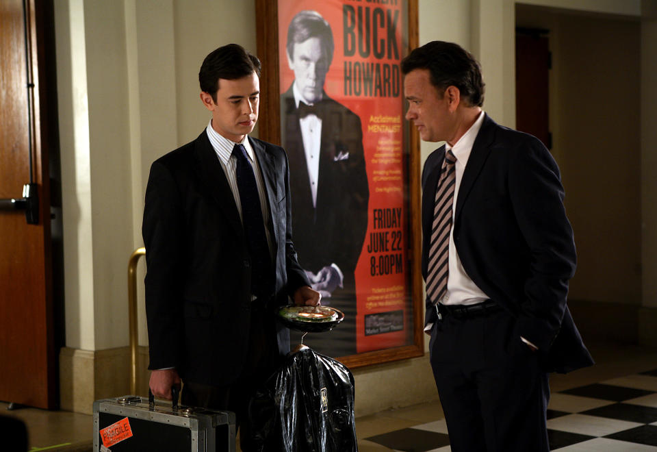 Colin Hanks and Tom Hanks in The Great Buck Howard