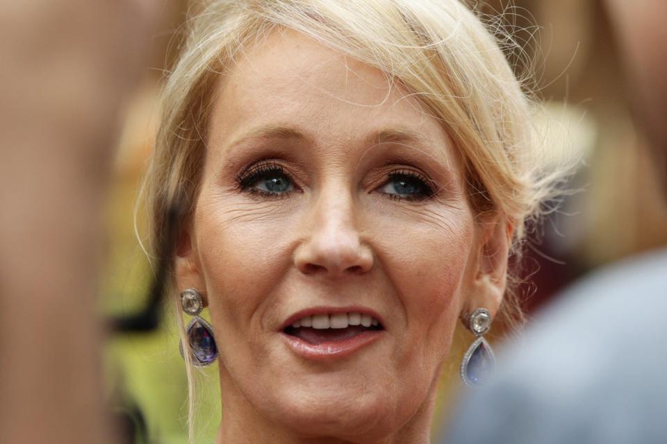 JK Rowling, author of Harry Potter and other popular books (Yui Mok / PA)