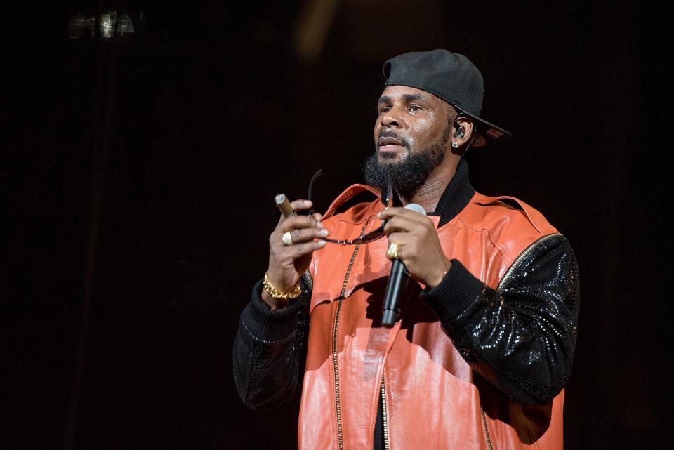 R. Kelly performs in concert in 2015.