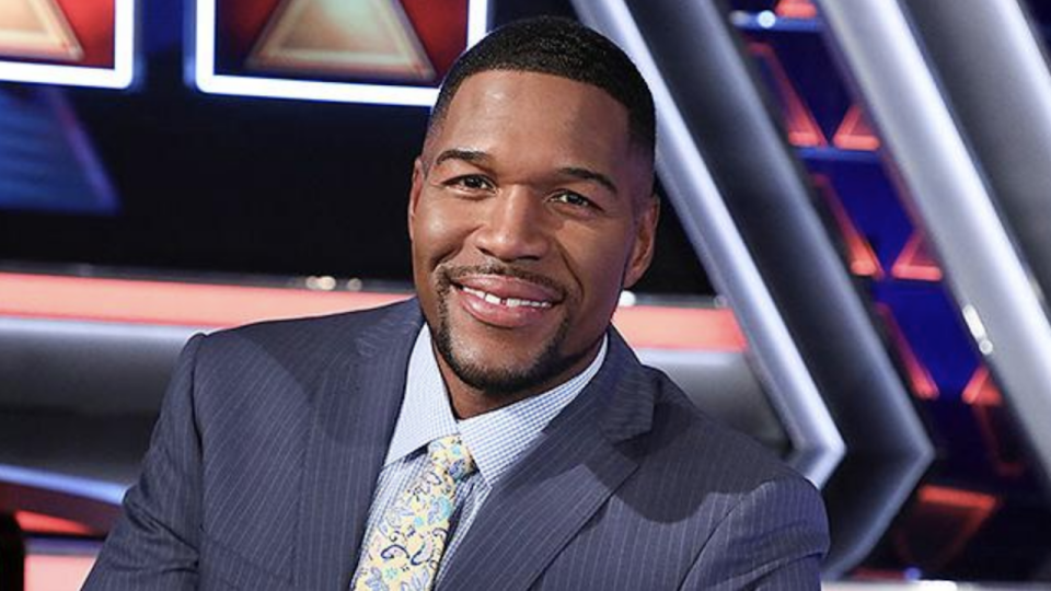 Michael Strahan on $100,000 Pyramid