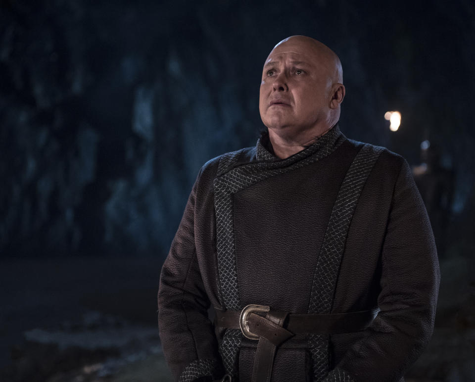 Varys appears before Dany in Game of Thrones season 8 episode 5 | Helen Sloan/HBO