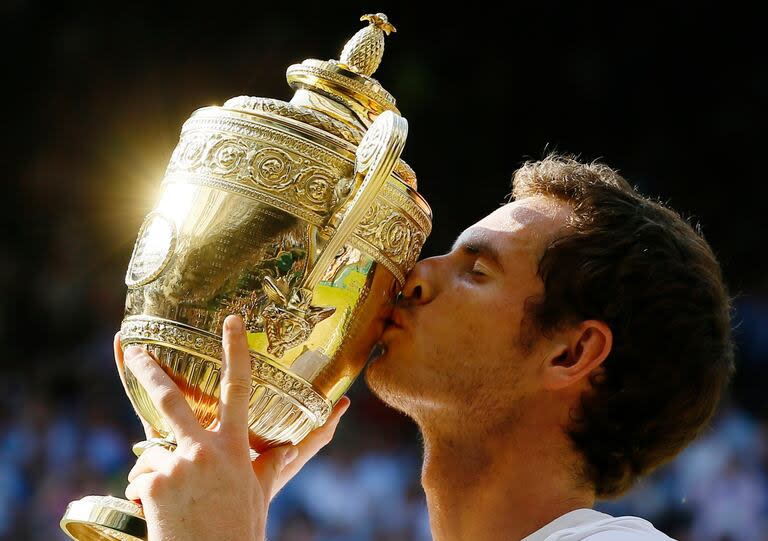 Andy Murray, dos veces campeón de Wimbledon