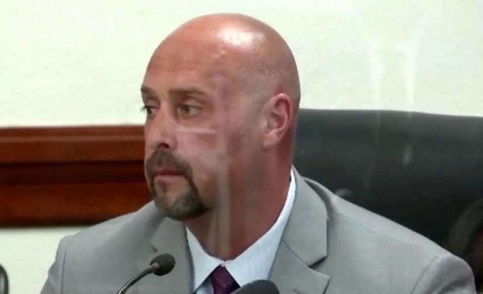 Rexburg Police Det. Ray Hermosillo testified during an August 2020 preliminary hearing for initial felony charges against Chad Daybell. He is the third witness the prosecution has called during Lori Vallow Daybell’s 2023 jury trial.