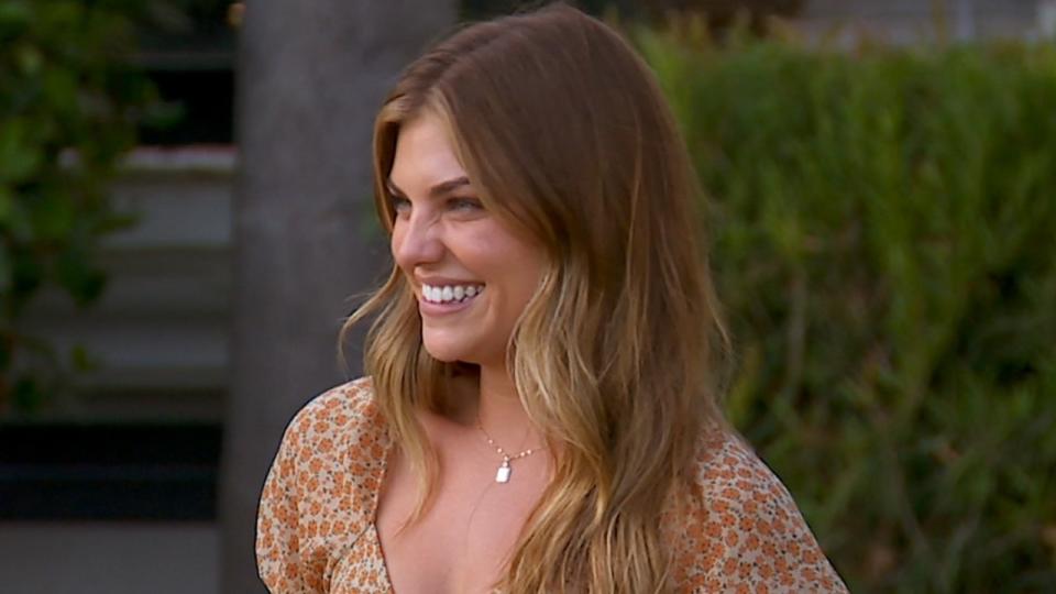 Jess Edwards on The Bachelor.