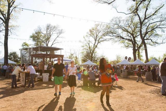 The Fort Worth Food + Wine Festival is a tourism promotion and charity benefit at Heart of the Ranch at Clearfork.