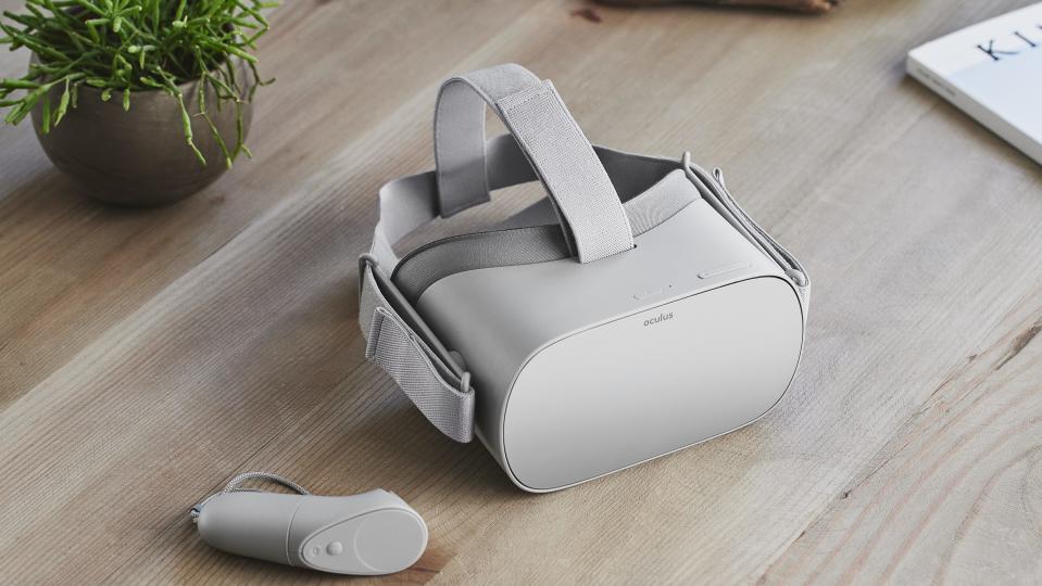 The $199 Oculus Go launched on May 1 with over 1,000 apps and games. Source: Oculus