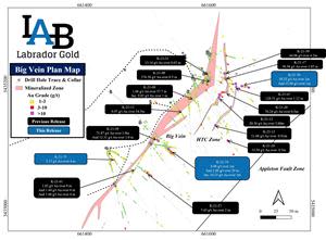 Big Vein Plan Map