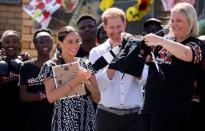 Prince Harry and Meghan begin their Africa tour in Cape Town