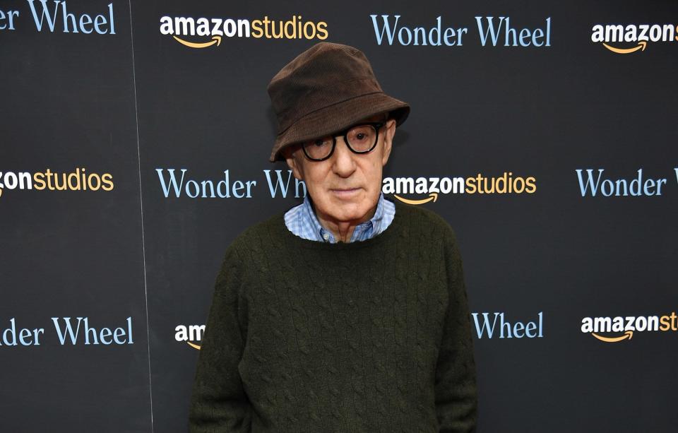 Woody Allen while promoting his 2017 film "Wonder Wheel," his last movie released by Amazon Studios. (Photo: Dimitrios Kambouris via Getty Images)