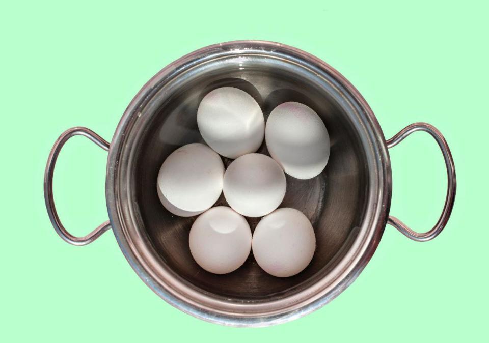 The shaken eggs method