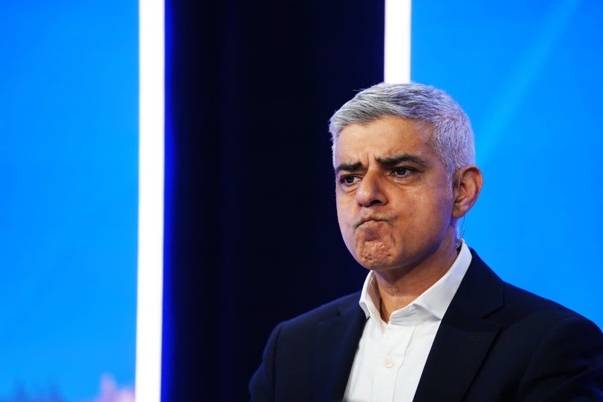 Sadiq Khan made the announcement ahead of the London Mayoral election (Jordan Pettitt/PA) (PA Wire)