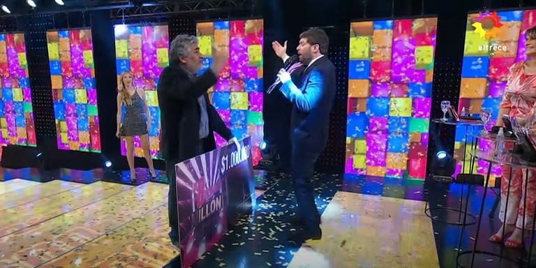 El participante sorprendió a Guido Kaczka al revelar su nombre completo