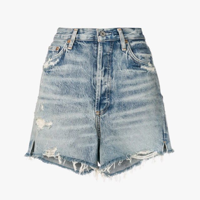 Citizens of Humanity Ricot denim shorts, was $154, now $138, farfetch.com
10% off
