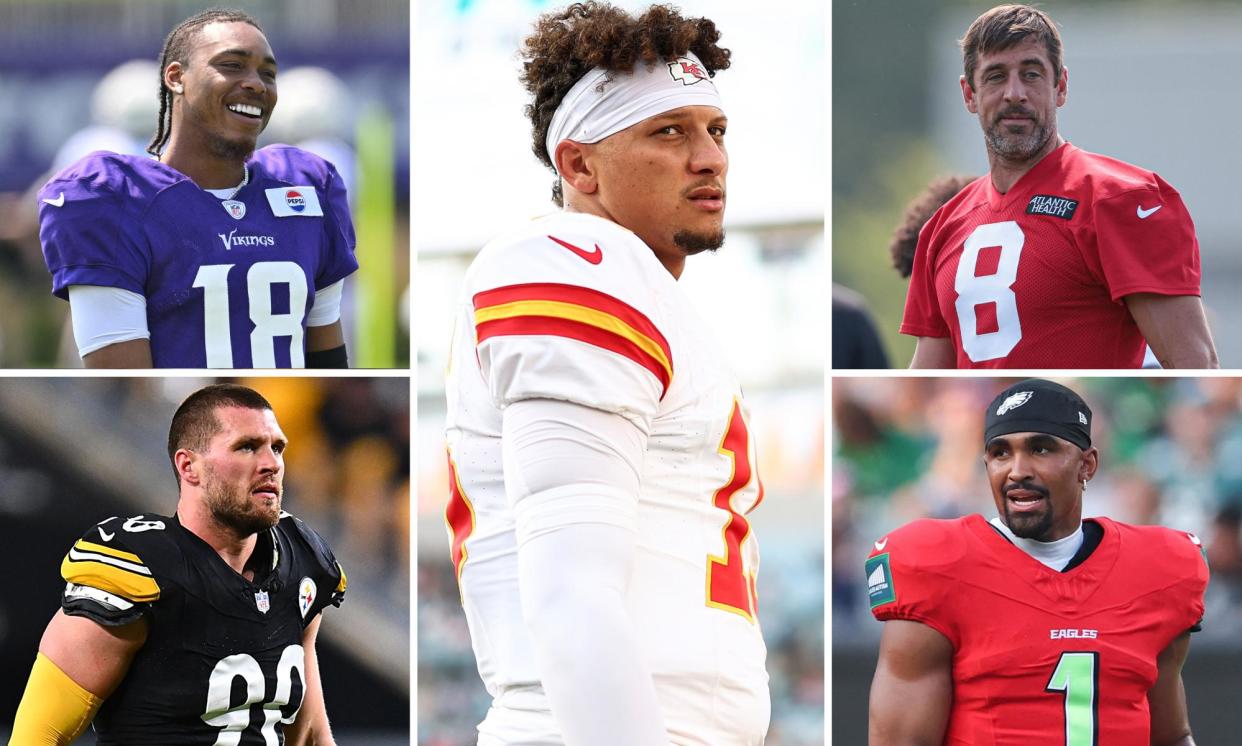 <span>The NFL season kicks off on Thursday night with a game between the Kansas City Chiefs and the Baltimore Ravens.</span><span>Composite: USA Today Sports; Getty Images</span>