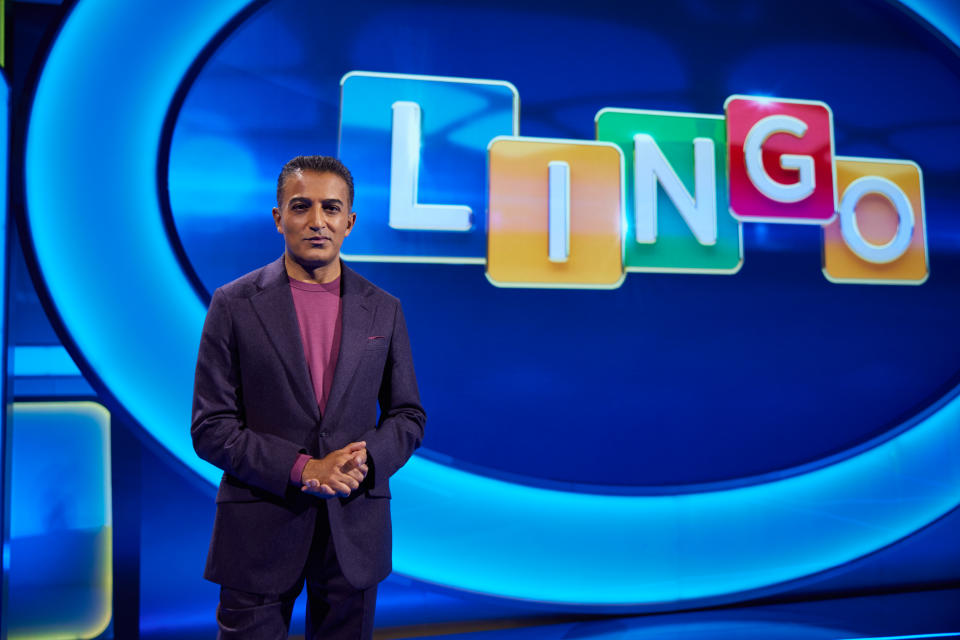 Adil Ray is the host of Lingo. (ITV)