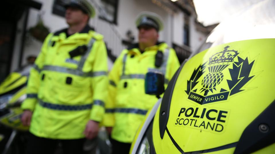 <p>The 39-year-old man was taken to hospital but was later released with no serious injuries following the incident on the A75.</p>