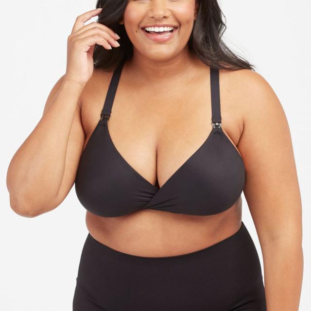 Spanx, Bra-Llelujah Mama Nursing Bra, Very Black, XS 