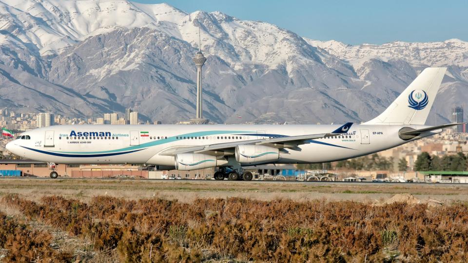 Iran Aseman Airlines is banned from operating commercial air services to, from, and within the United Kingdom