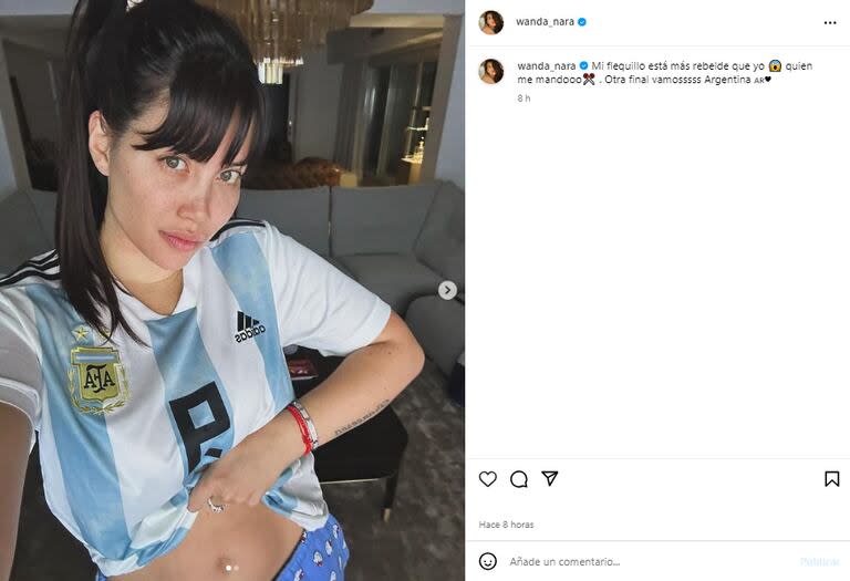 El posteo que hizo Wanda Nara tras confirmar que está separada de Icardi (Foto: Instagram @wanda_nara)